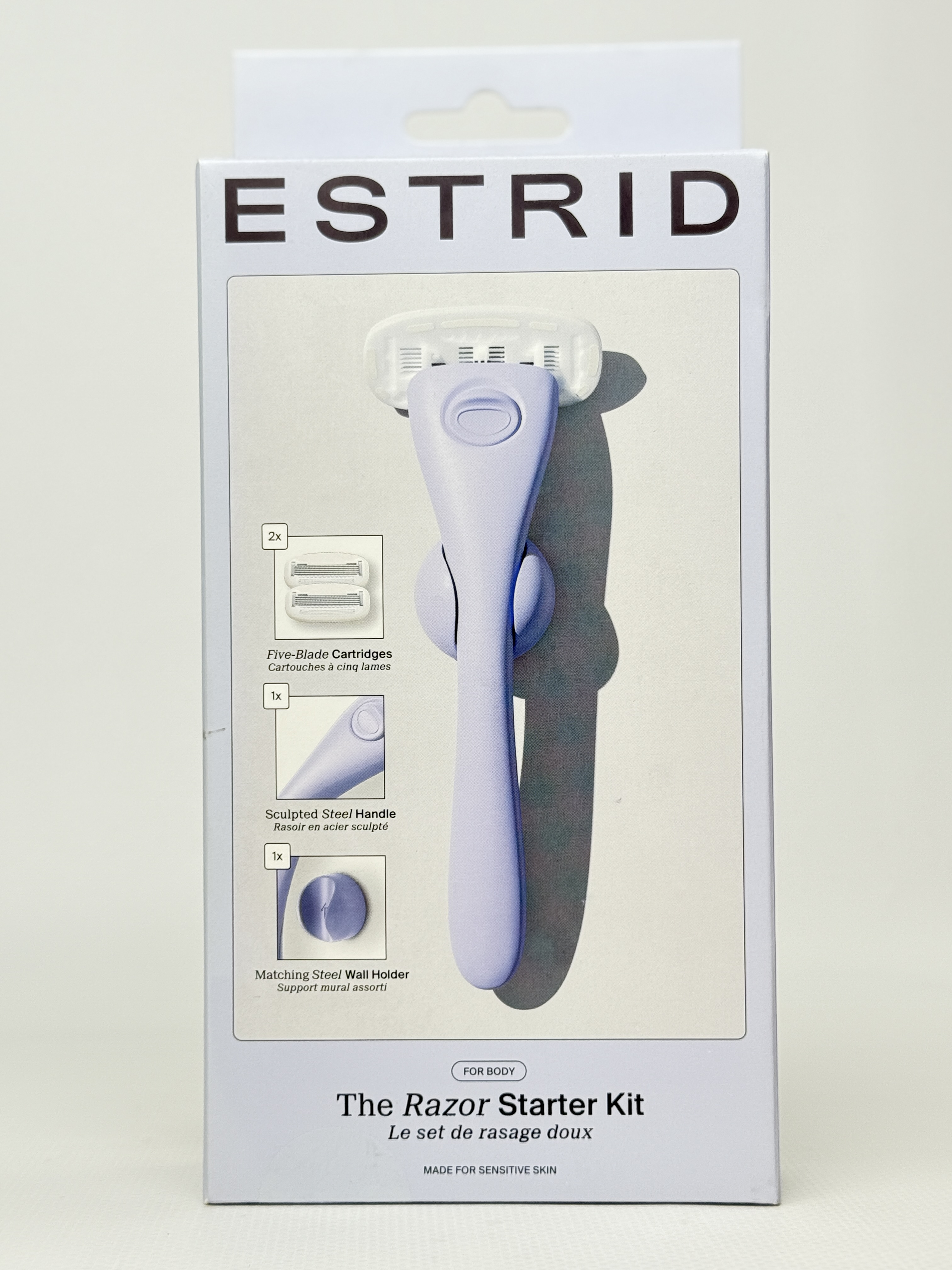 Estrid станок д/гоління 5 лез бузковий