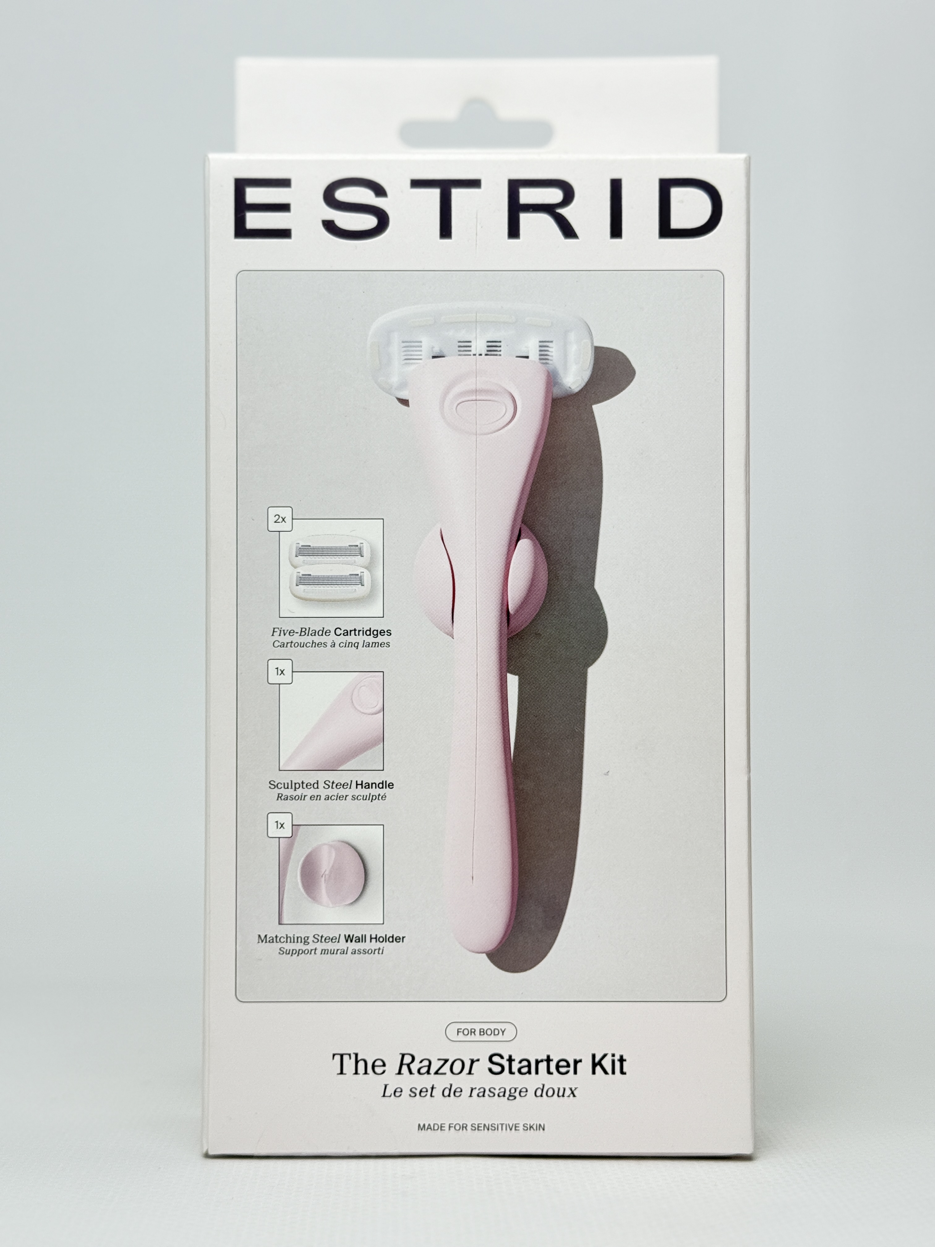 Estrid станок д/гоління 5 лез рожевий