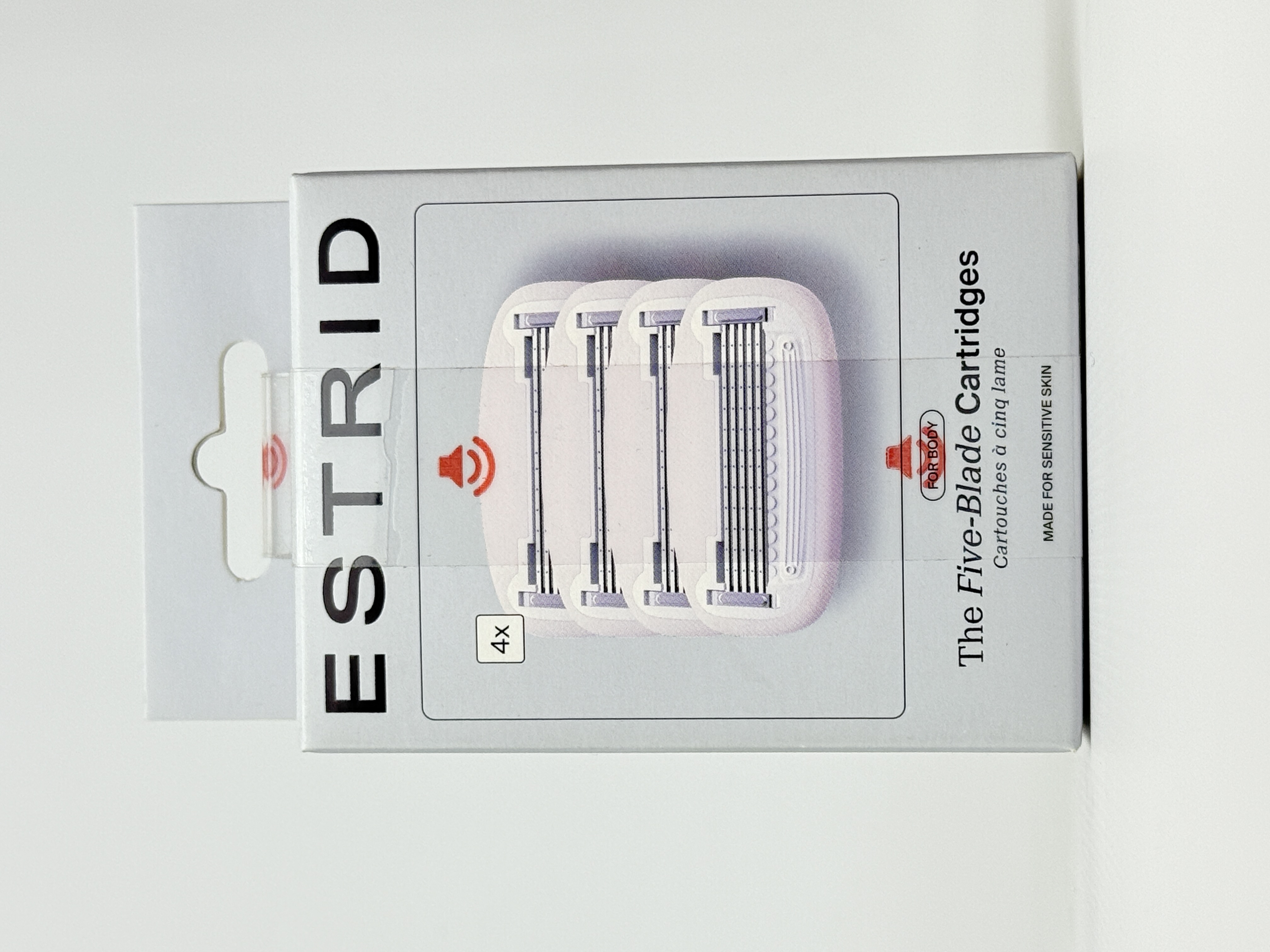 Estrid станок д/гоління 5 лез .4 шт