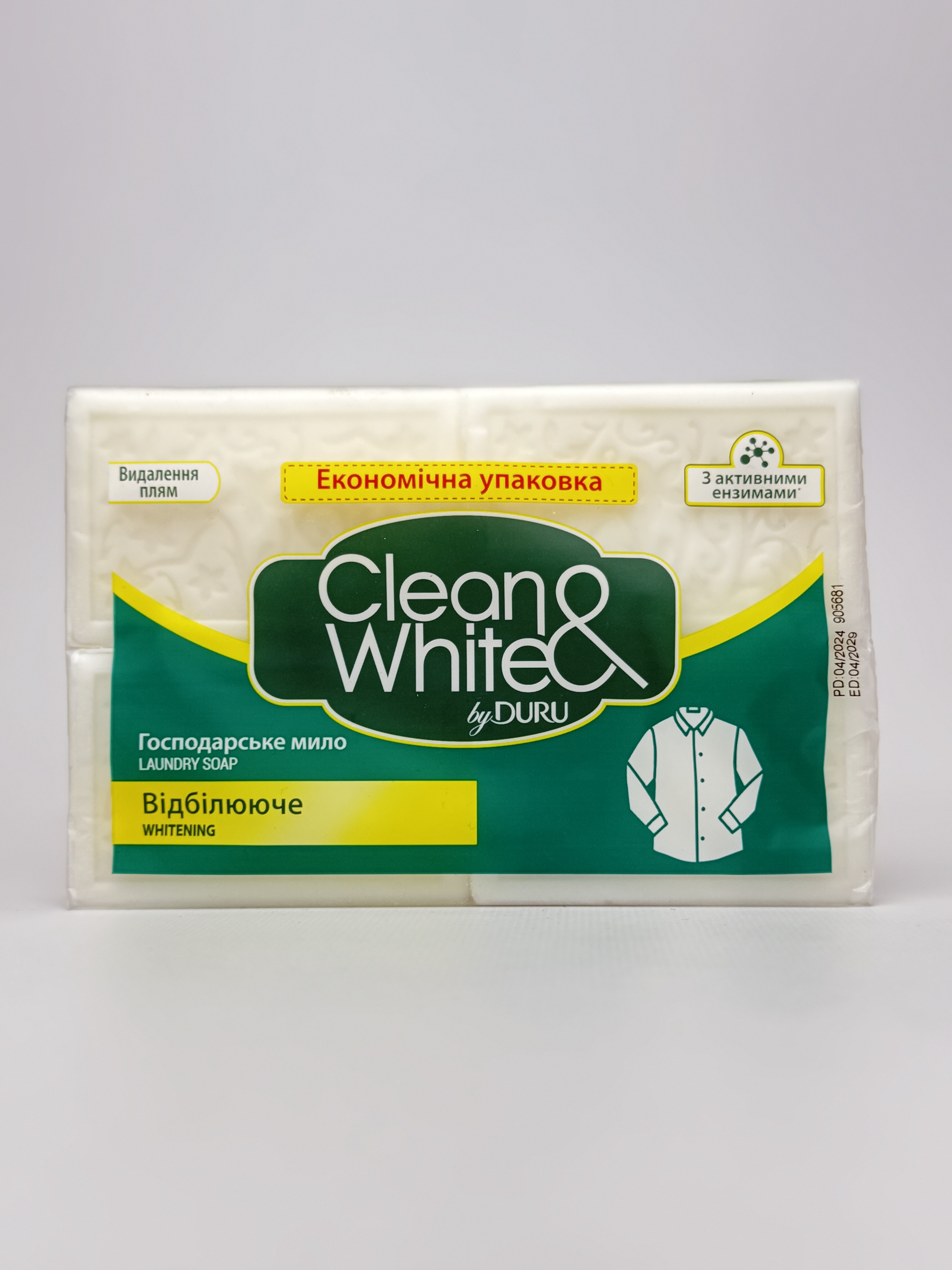 Мило DURU Clean&White 4*120гр Відбілююче