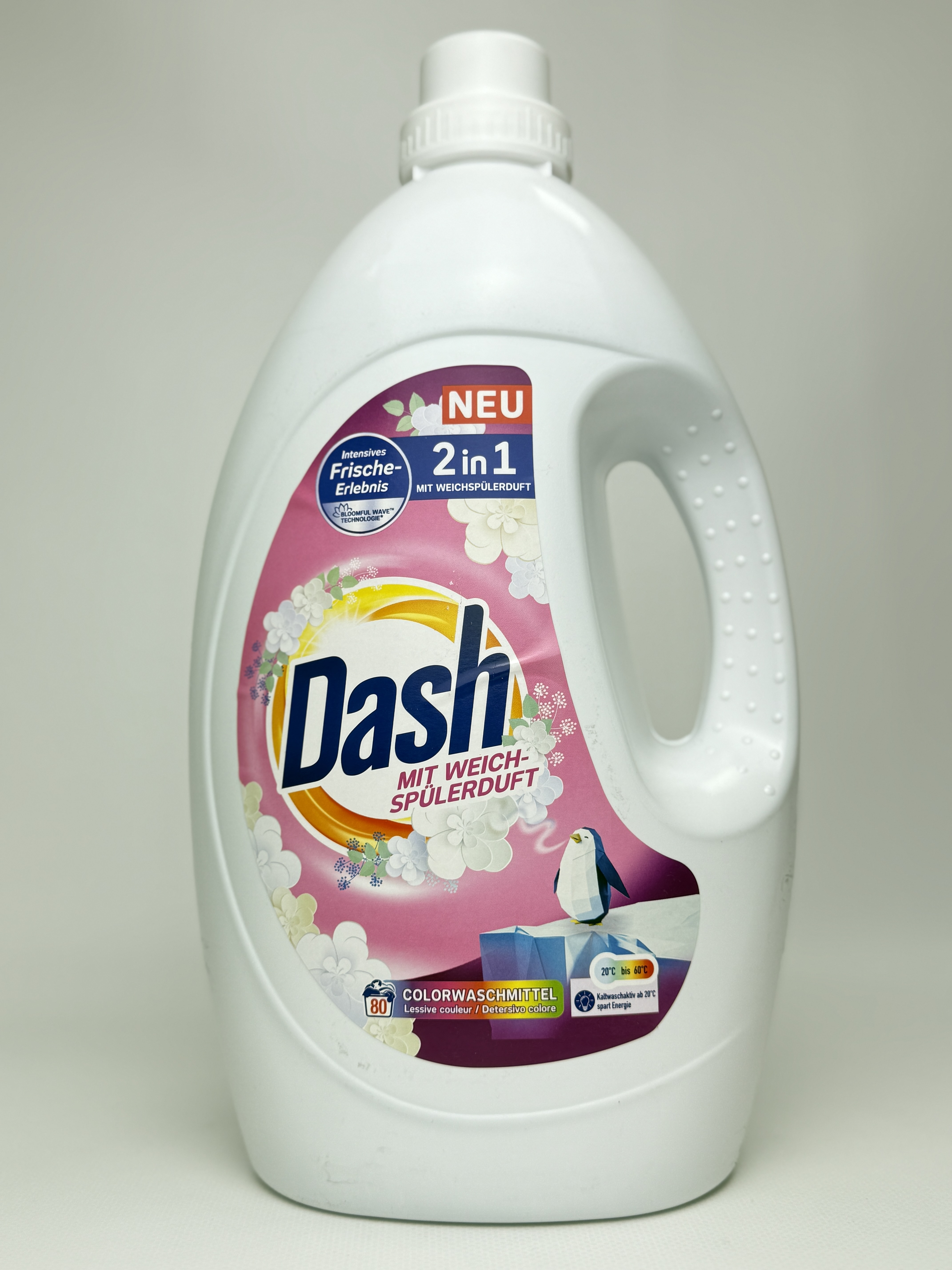 Dash Гель для прання кольор. речей ColorWaschmittel 2 in 1. 80 WA - 3.6 L