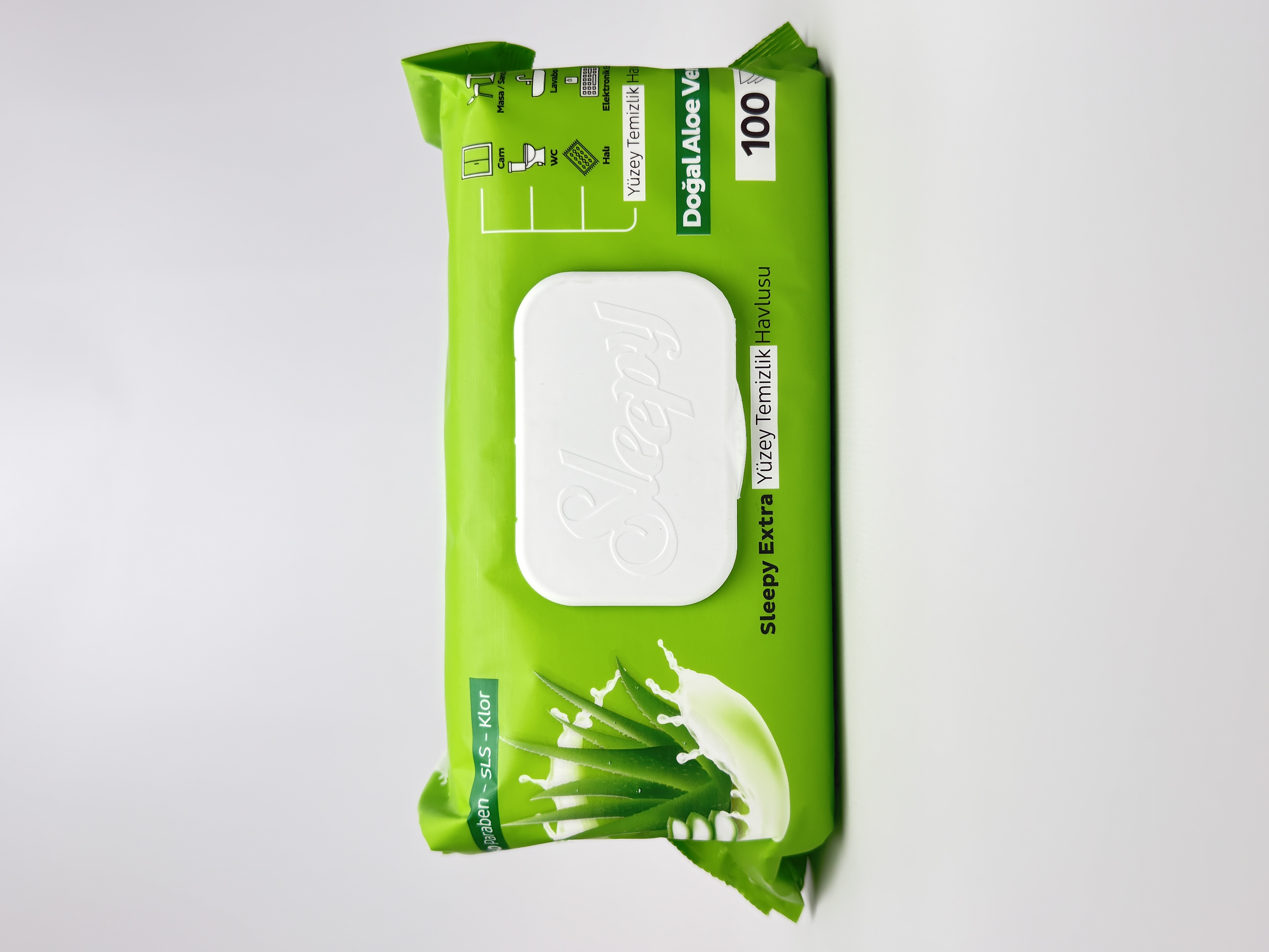 Sleepy Серветки для побут. Прибир. Easy Clean Aloe Vera (100 шт.)