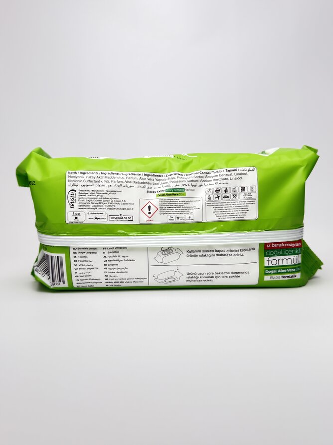 Sleepy Серветки для побут. Прибир. Easy Clean Aloe Vera (100 шт.)