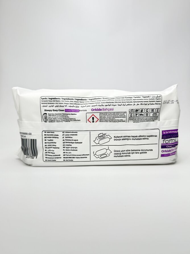 Sleepy Серветки для побут. приб. Easy Clean Orchid (100 шт)