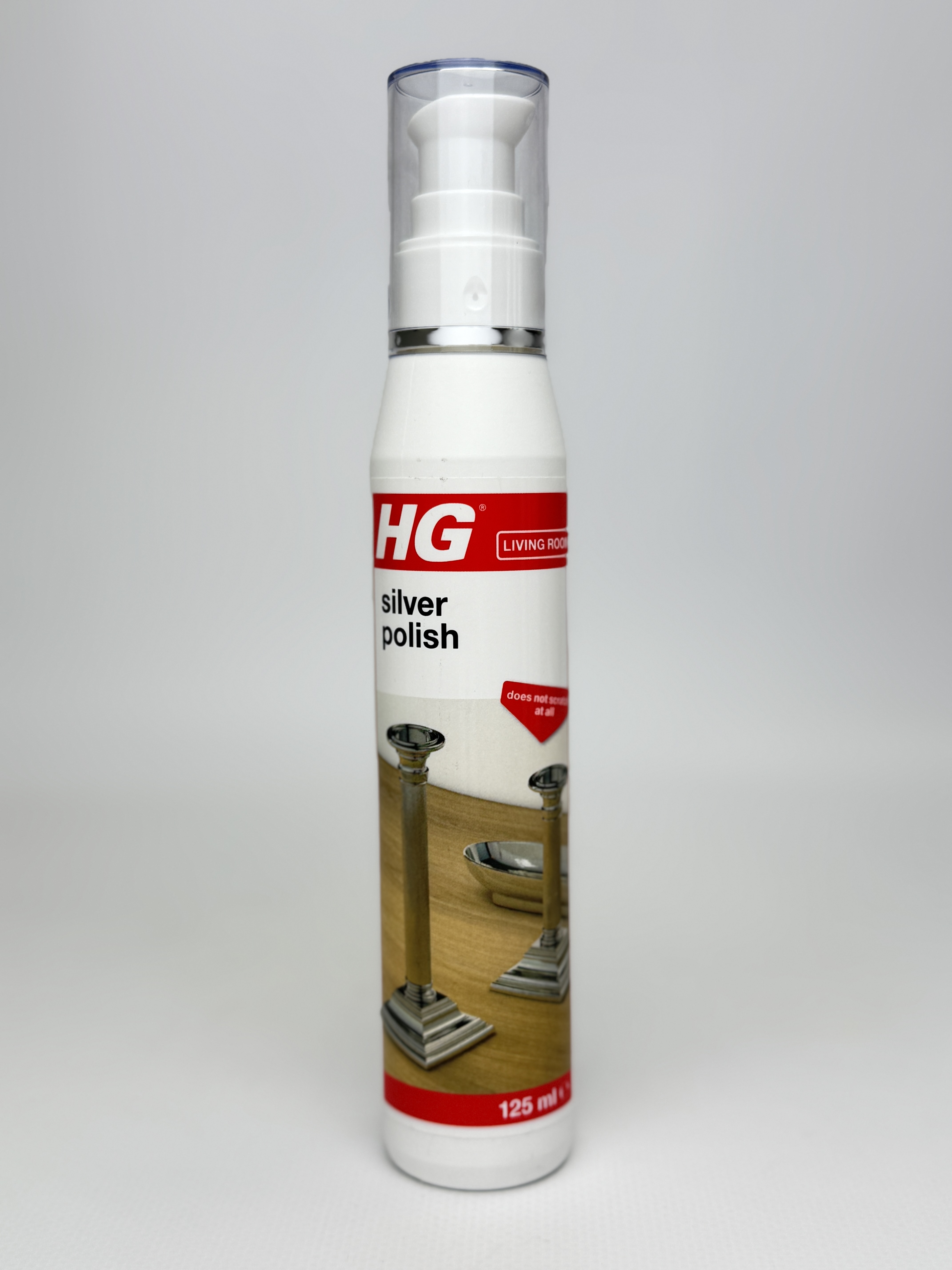 HG Крем для швидкого чищення срібла 0.125 л