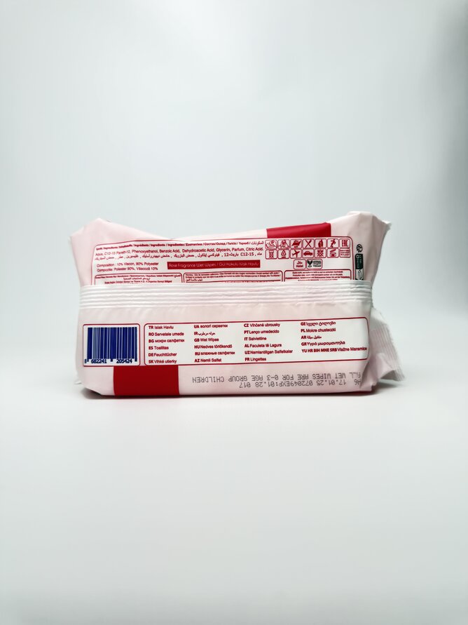 Sleepy Серветки вологі Rose. 120шт.