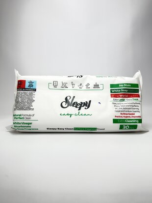 Sleepy Серветки для побутового прибирання Easy Clean Green 30 шт.