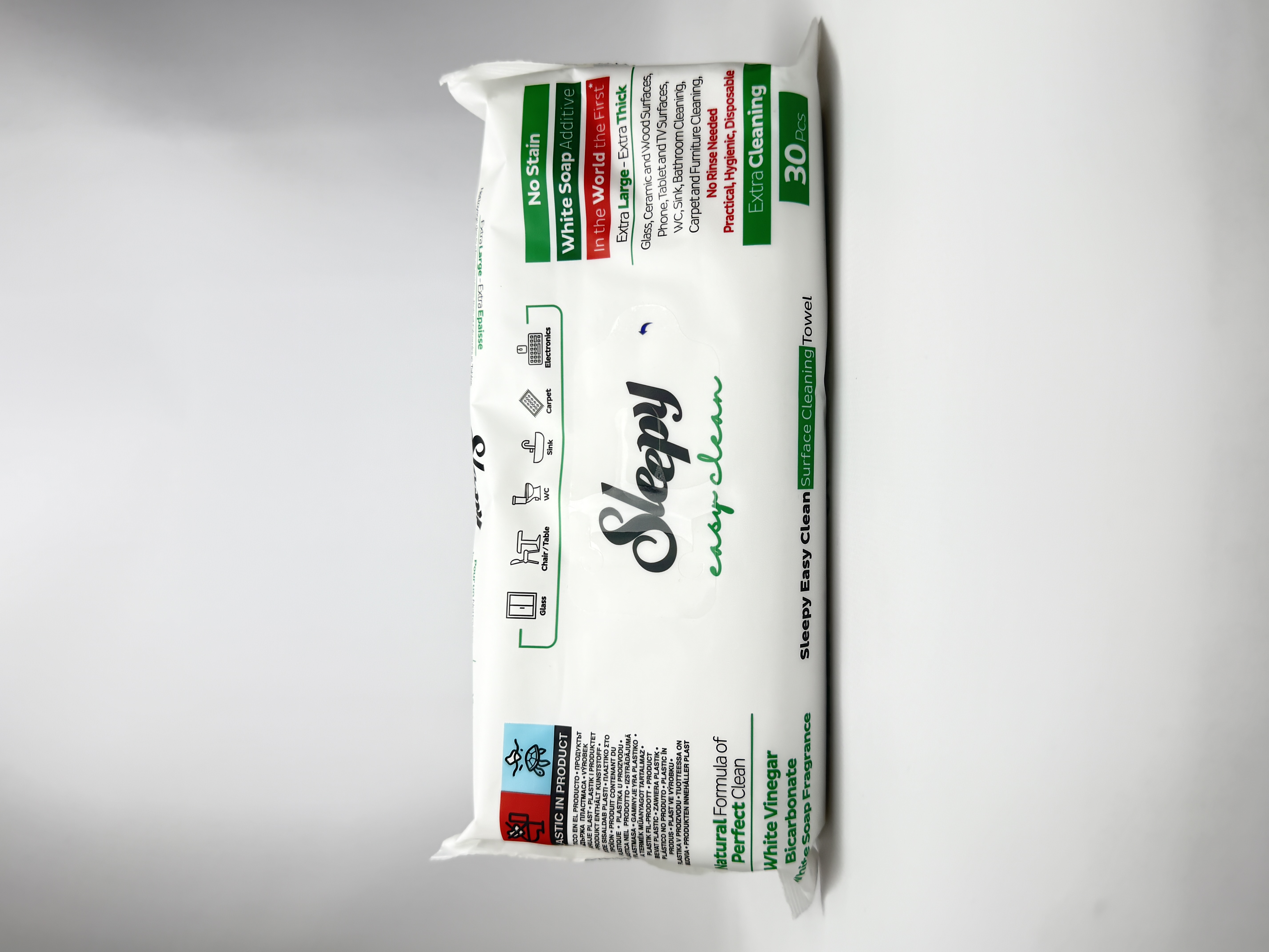 Sleepy Серветки для побутового прибирання Easy Clean Green 30 шт.