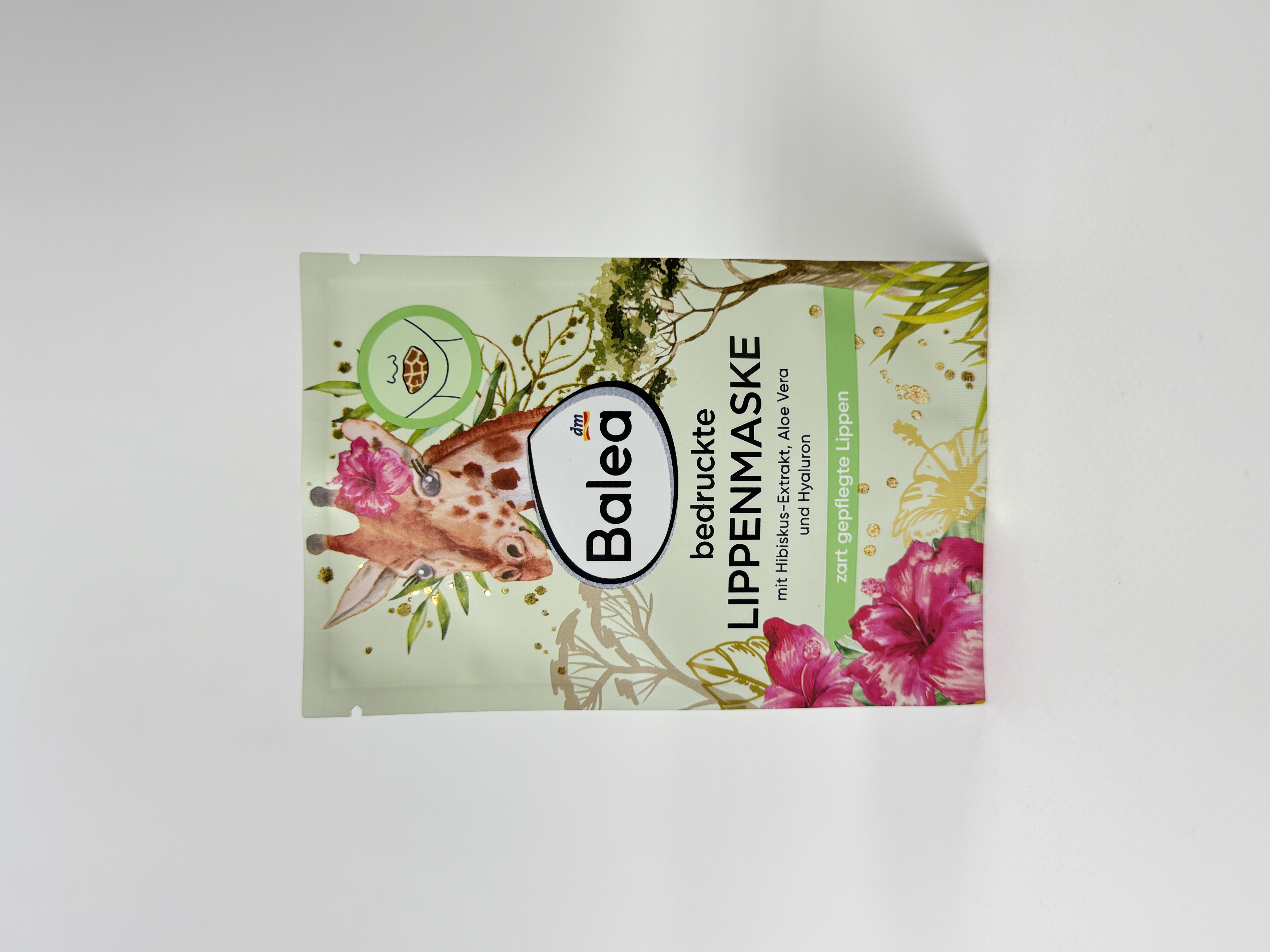 Balea Тканинна маска для губ Giraffe 1шт.