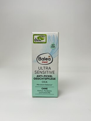 Balea MED Крем від прищів Ultra Sensitive Anti-Pickel 50ml