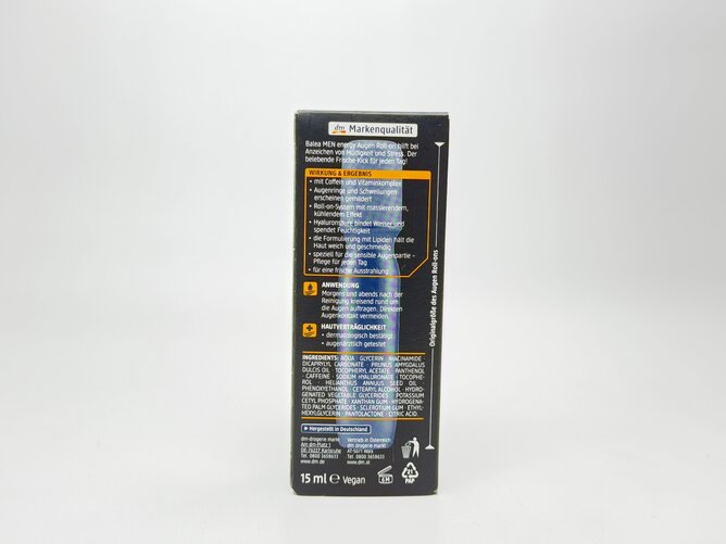 Balea MEN Крем в зоні очей для чоловіків Energy 15ml