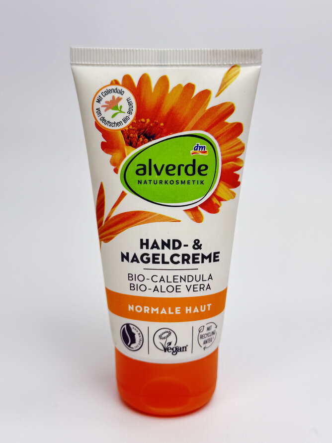 Alverde Крем для рук Hand & Nagelcreme Calendula 75 мл