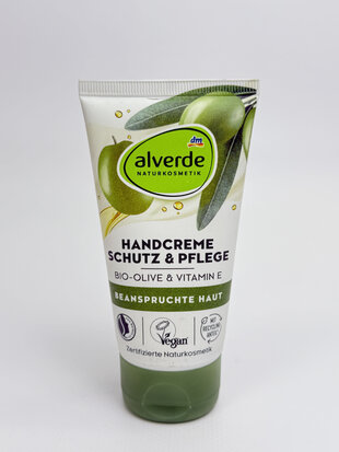 Alverde Крем для рук Schutz & Pflege Olive 75 мл