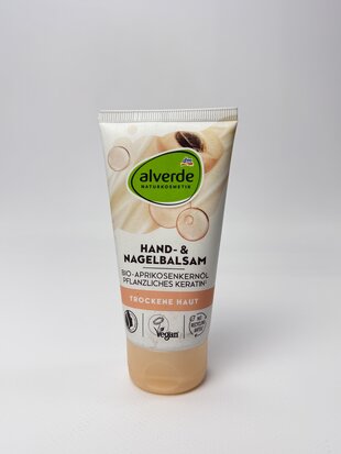 Alverde Крем для рук Hand & Nagelcreme Aprikos 75 мл
