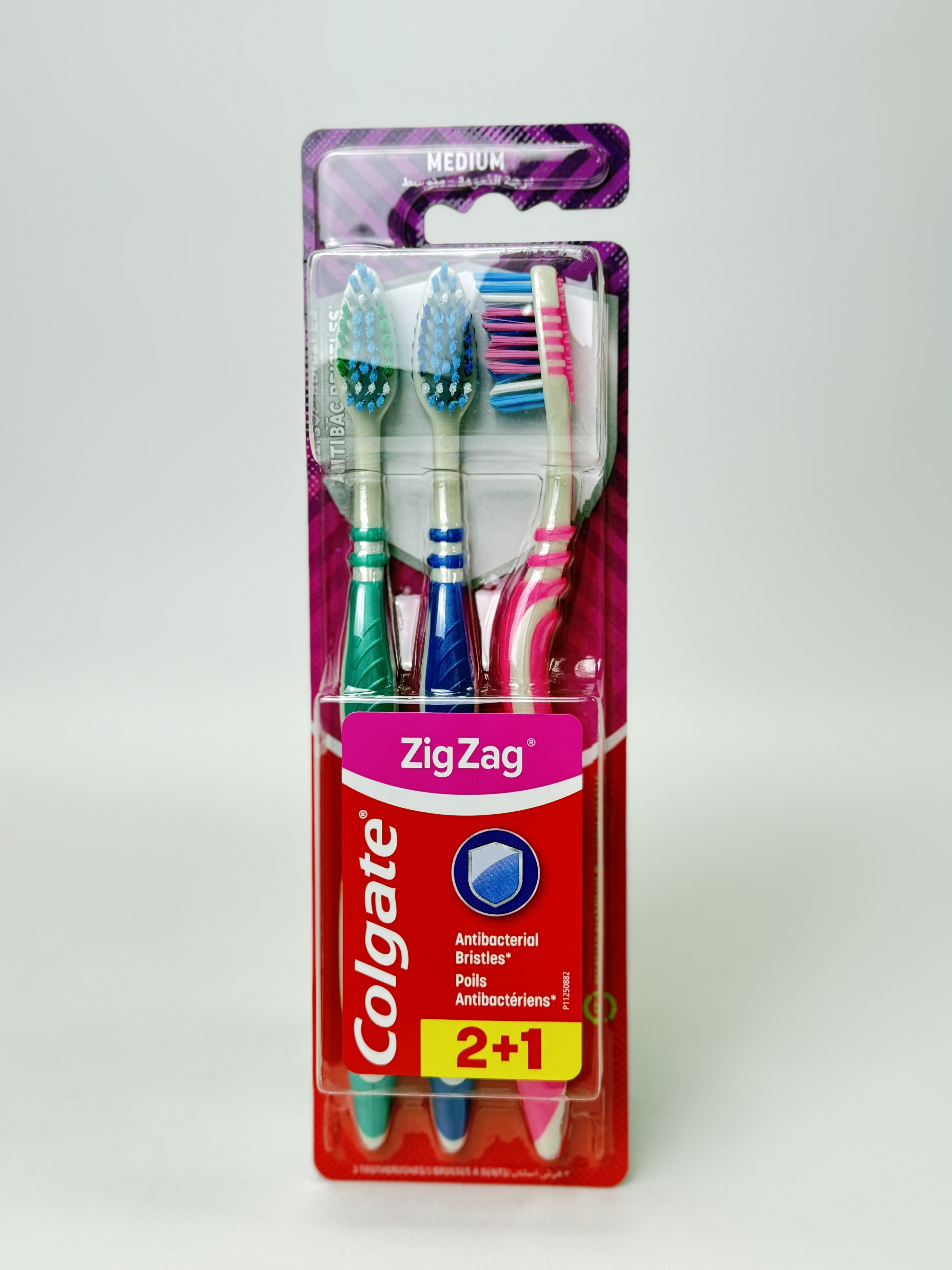 Colgate - Зубна щітка Toothbrash Zig Zag 3pc /12