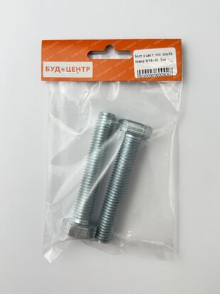 Болт з шест. гол. різьба повна М14х90. 2шт
