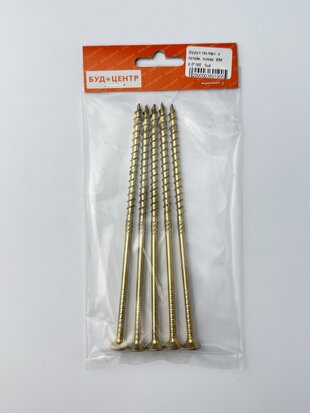 Шуруп теслярс. з потайн. головк. WM 6.0*160 . 5шт