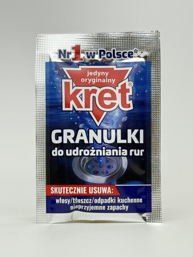 KRET Гранули для прочистки труб. 40 g