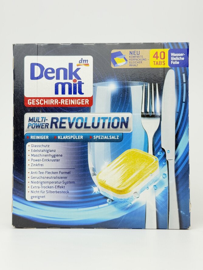 Denk Mit Таблетки ПММ Multi-Puvwer Revolution-Tabs 40 St
