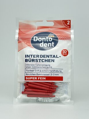 Dontodent Йоржики Interdentalbursten (розмір 2) 32шт.