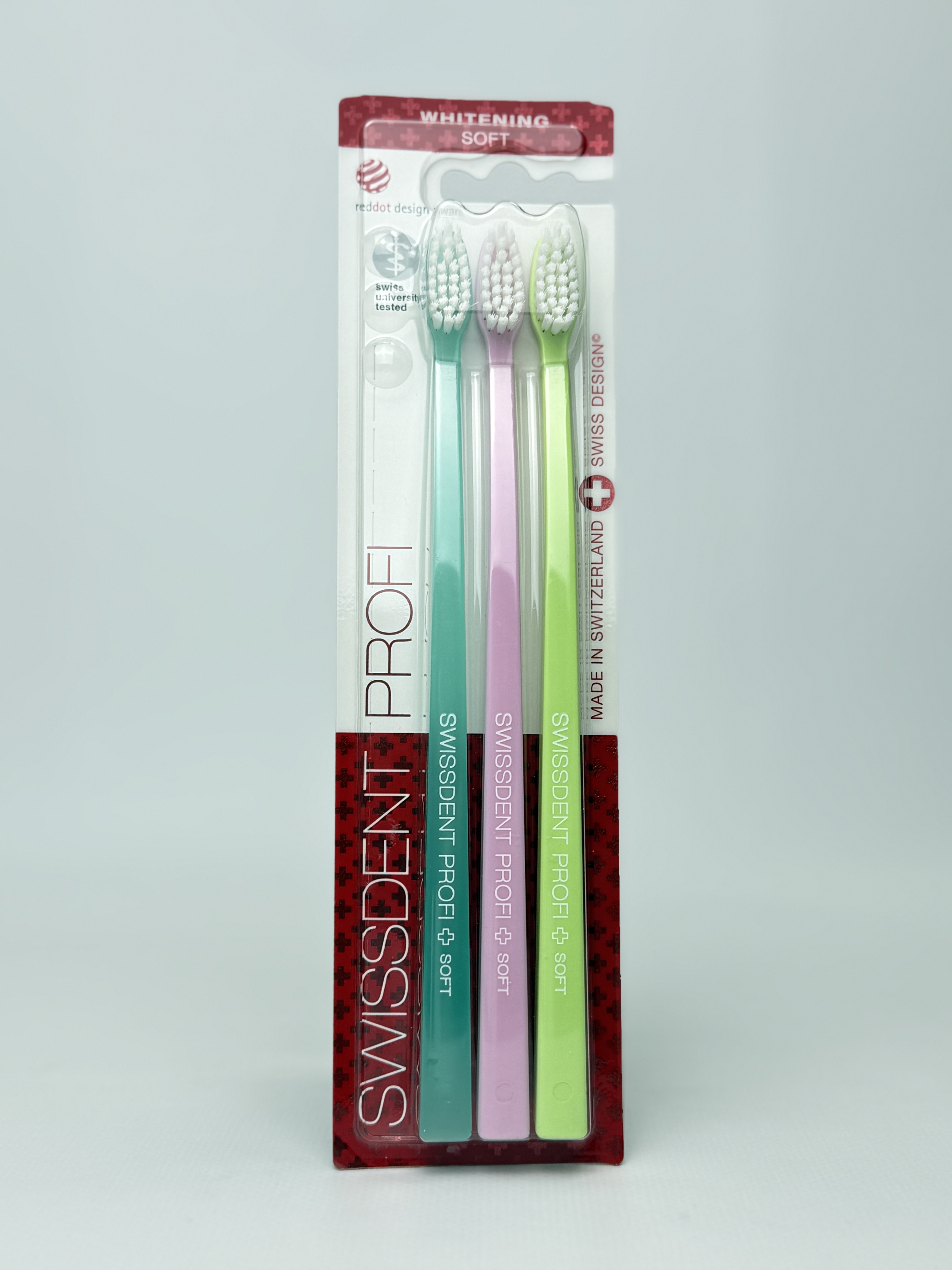 SWISSDENT PROFFI зубна щітка 3шт