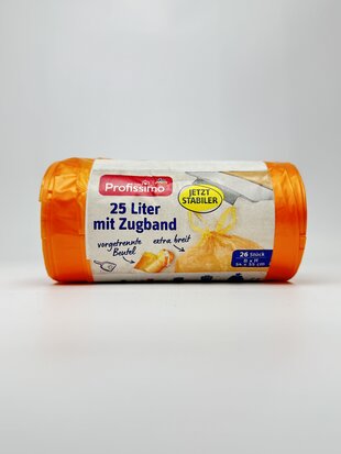 Profissimo Мішки для сміття з зав'язками 25 L 26St