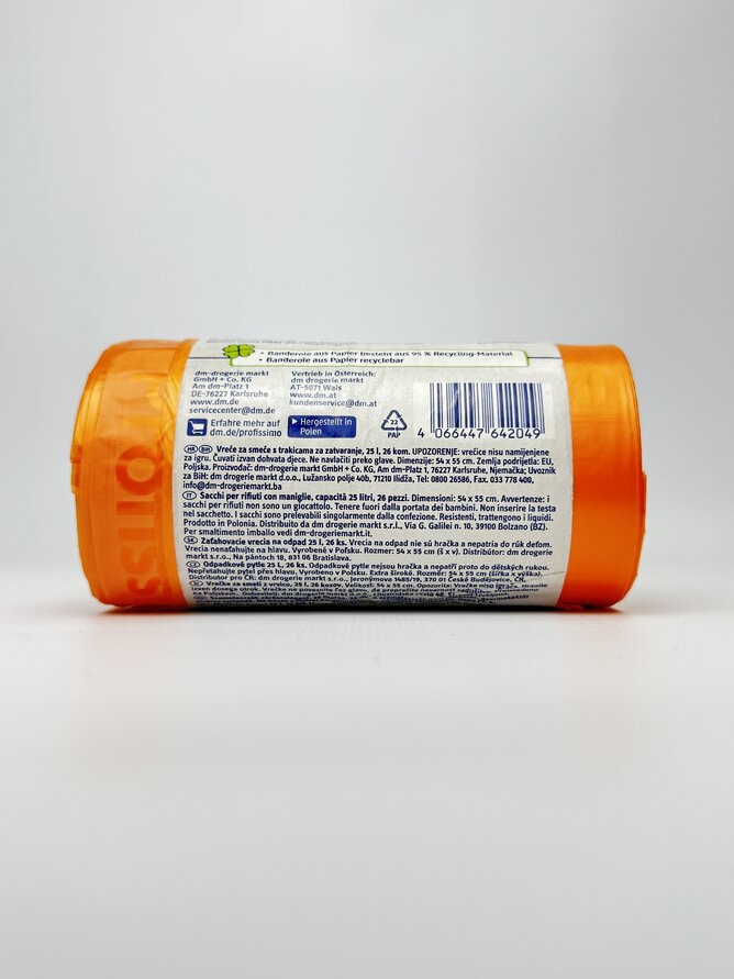 Profissimo Мішки для сміття з зав'язками 25 L 26St