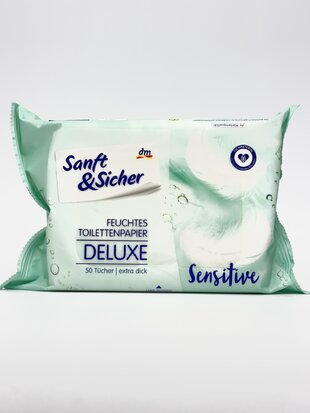 Denk Mit Серветки WC DELUXE Sensitive 50 шт.