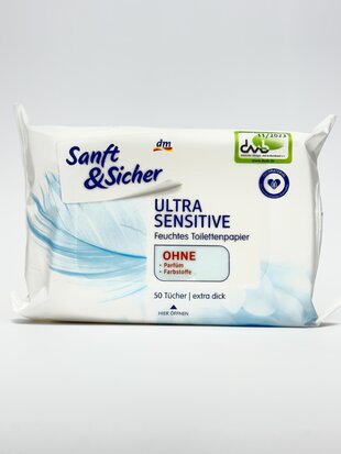 Denk Mit Серветки WC Ultra Sensitive 50 шт.