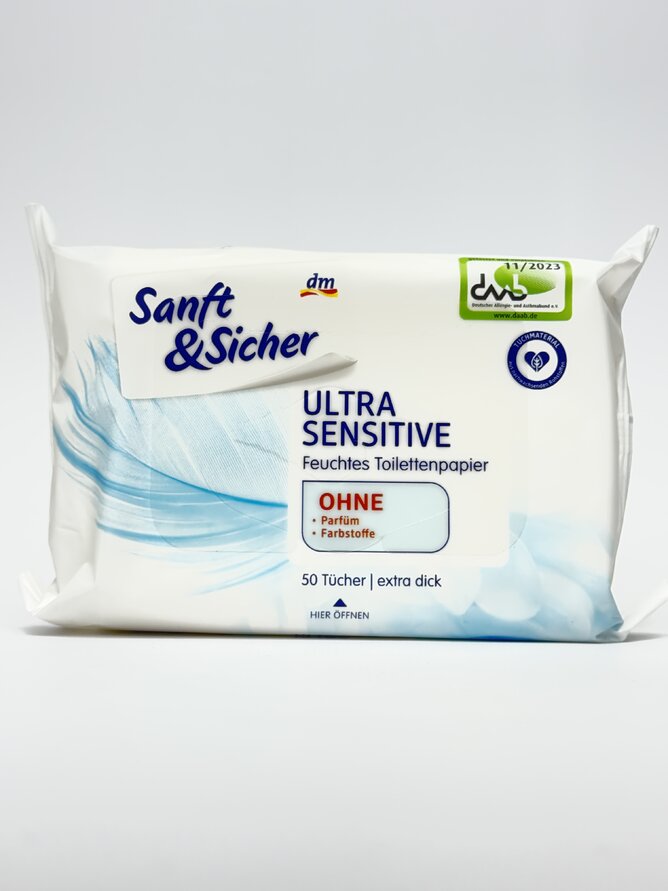 Denk Mit Серветки WC Ultra Sensitive 50 шт.