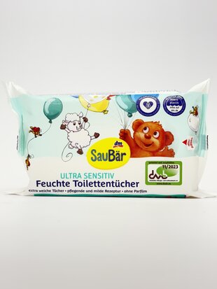 Denk Mit Серветки SauBar WC Ultra Sensitive 20 шт.