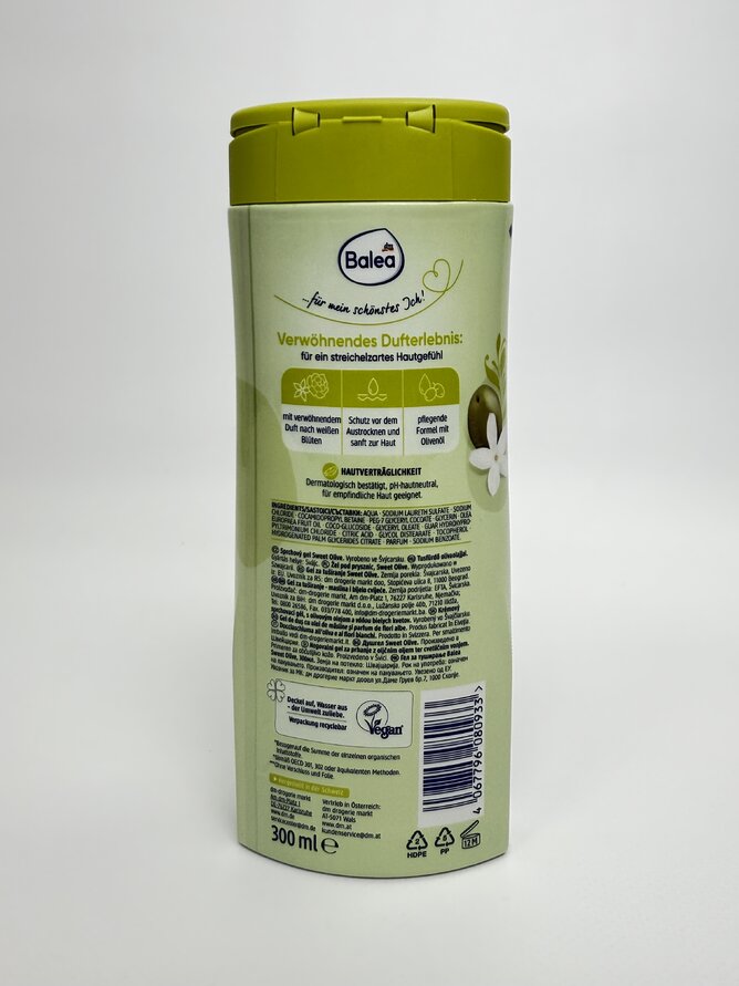 Balea Крем-гель для душу Sweet Olive 300 мл