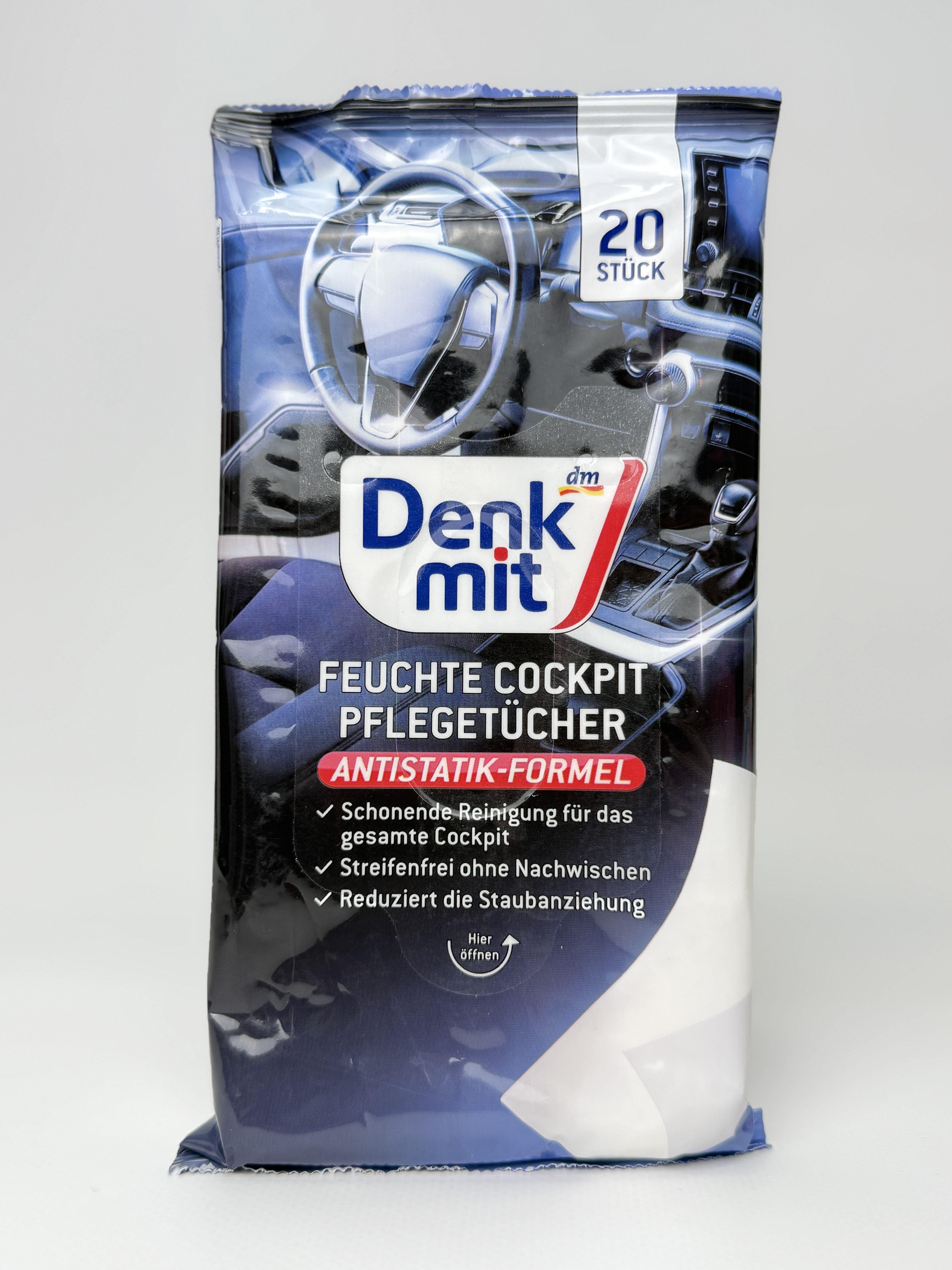 Denk Mit - Серветки вологі для авто 20шт