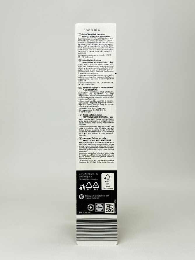 Dentalux Зубна щітка WHITENING