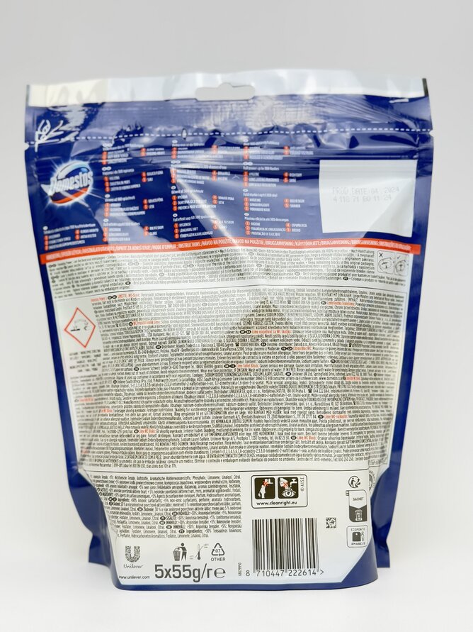 Domestos блок д/унітаз Лайм 3в1.5шт * 55 г