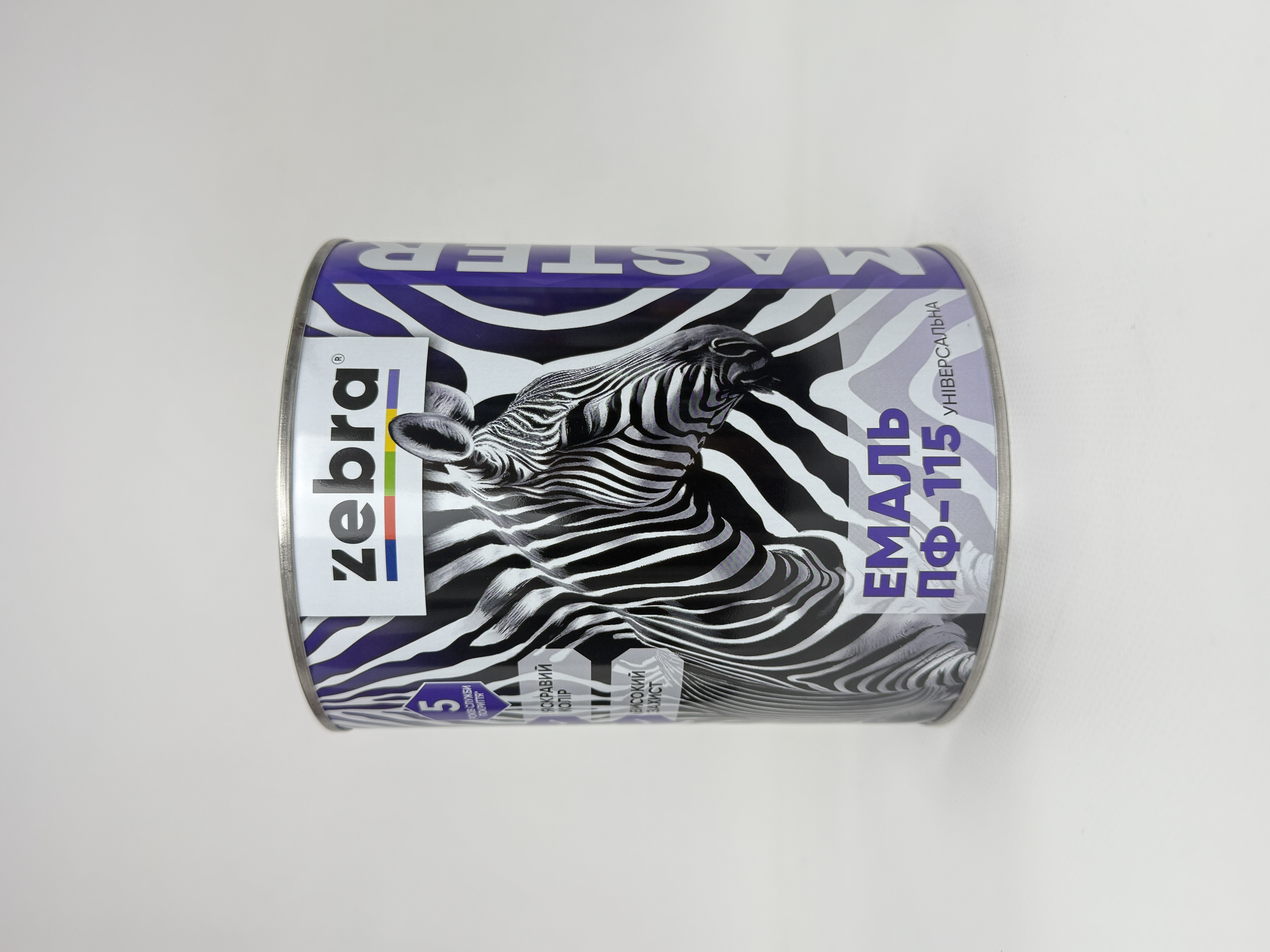 ЕМАЛЬ ПФ-115 УНІВЕРСАЛЬНА 2.6 кг ZEBRA серія MASTER 1213 М13 Слонова кістка