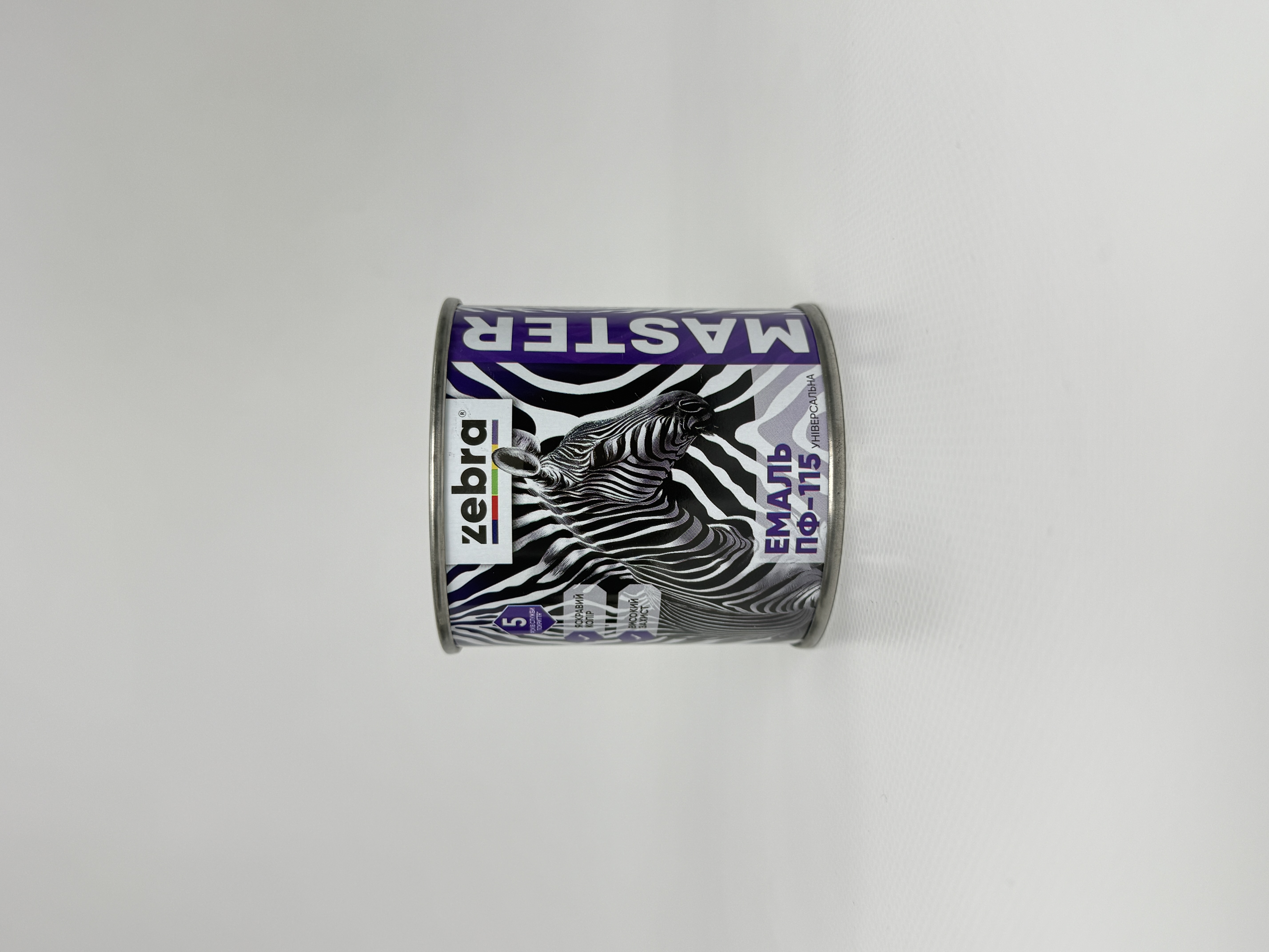 ЕМАЛЬ ПФ-115 УНІВЕРСАЛЬНА 0.25 кг ZEBRA серія MASTER 1238 М38 Темно-зелений