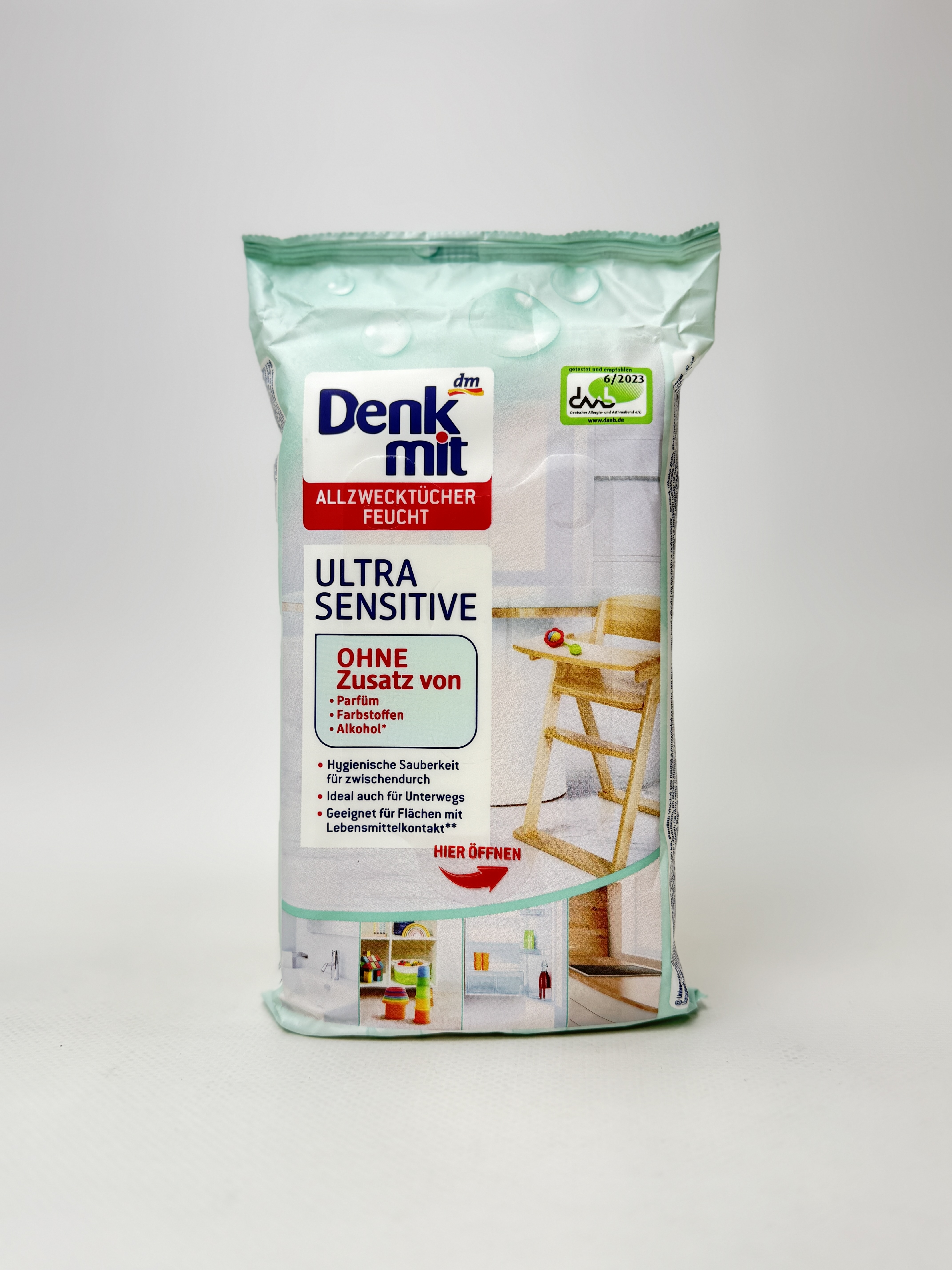 Denk Mit - Серветки вологі унів. д/прибир.універсальні 50шт.