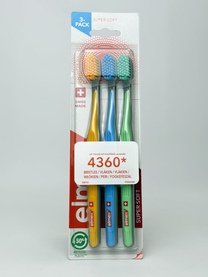 Elmex Зубна щітка 4360. 3 st