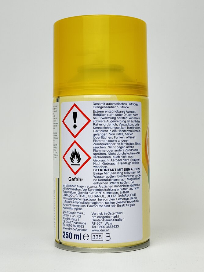 Denk Mit Автоматичний ароматизатор-запаска Orangenzauber 250ml