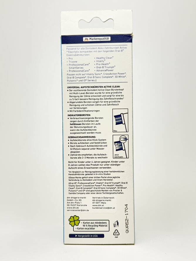 Dontodent Запаски електрощітки Big-pack 8шт. (сумісні з Oral B)