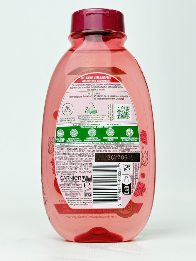 Wahre Schatze 2в1 для дітей Русалка Ariel 300ml