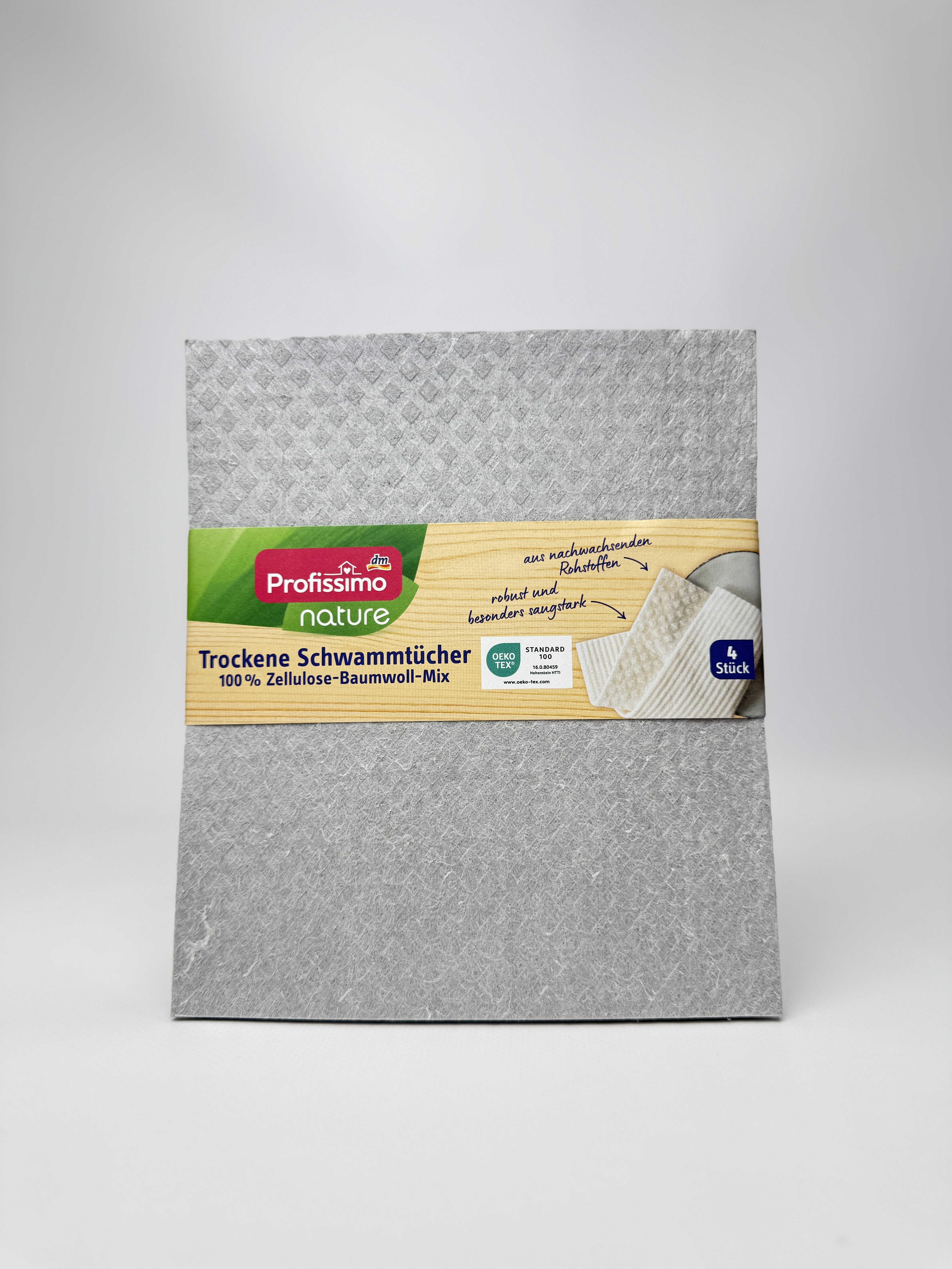 Profissimo Сухі губчасті серветки Trockene Schwammtucher 4шт.