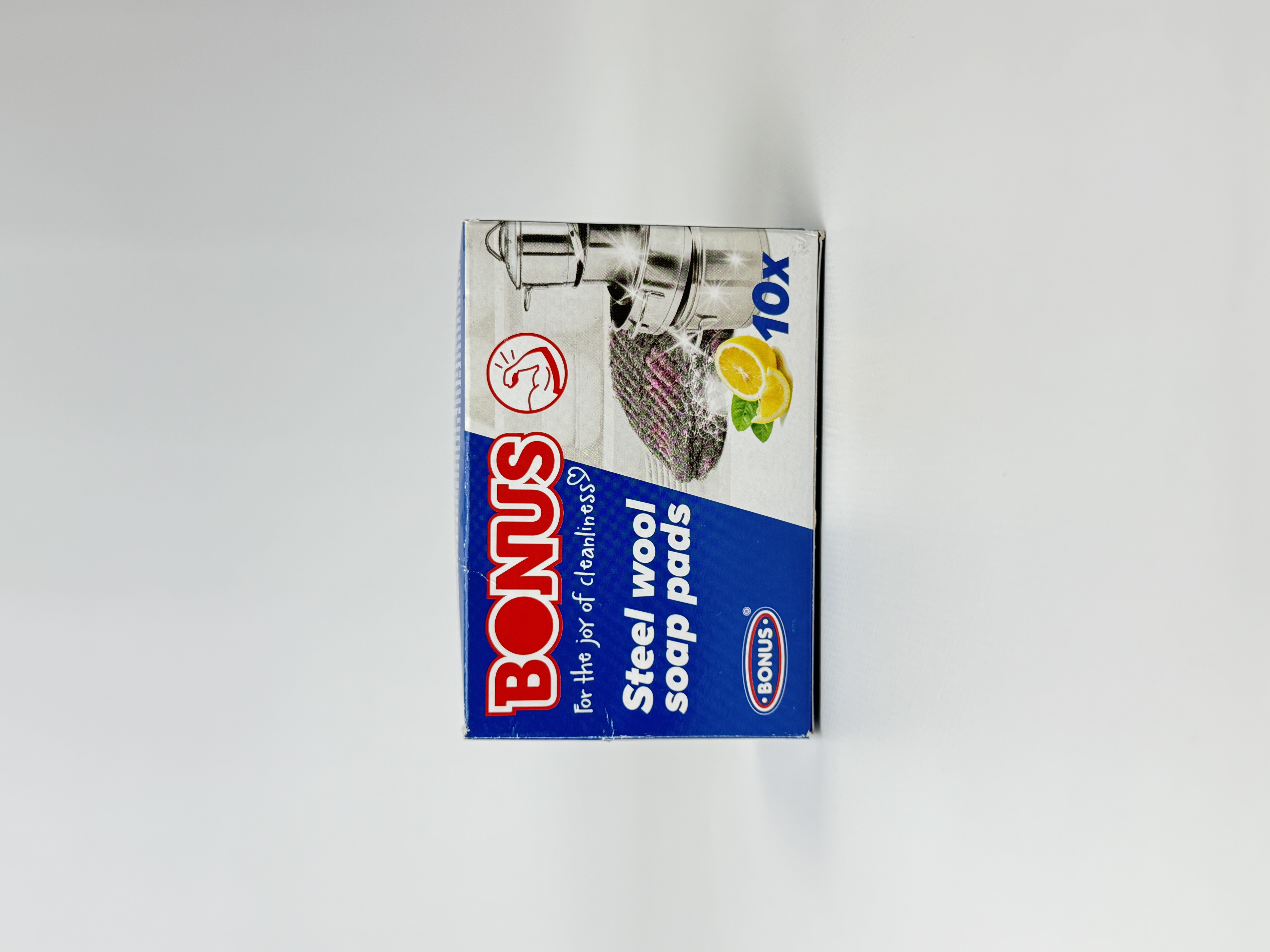 Губка для посуду дротяна просочена милом Bonus 10 шт.