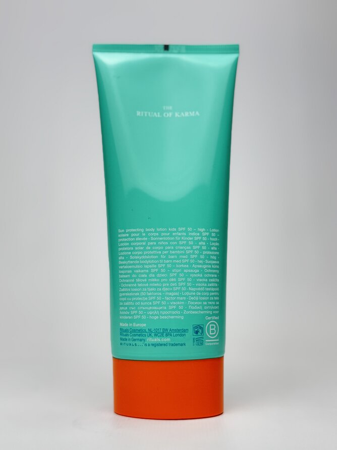 THE RITUAL invisible sun protecion kids lotion 50UVA 200 ml