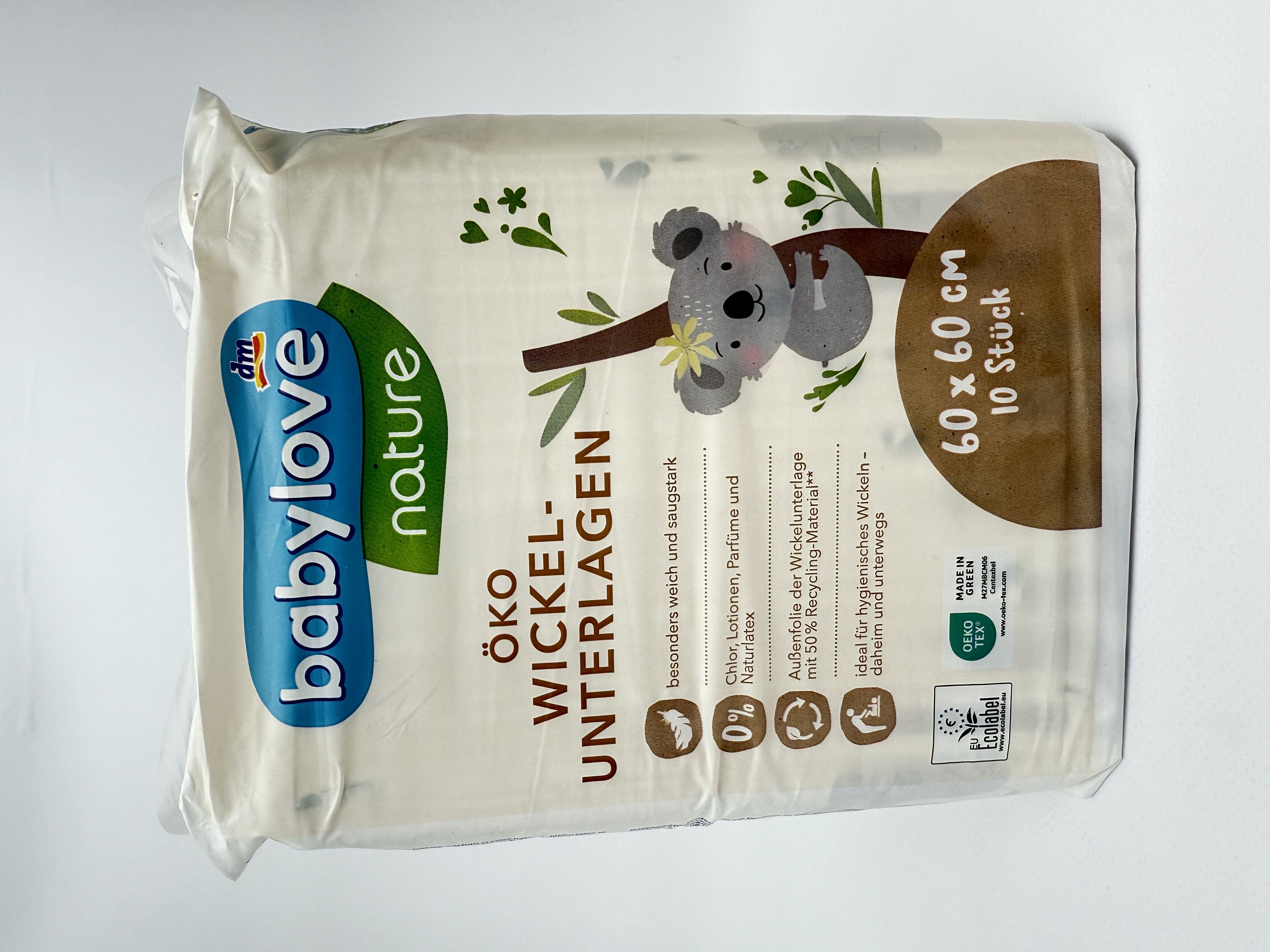 babylove Пеленки nature 60*60 .10 шт