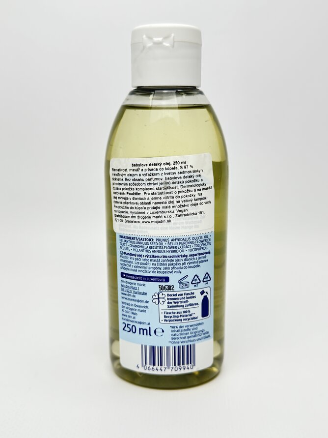 babylove олійка sensitive 250 мл
