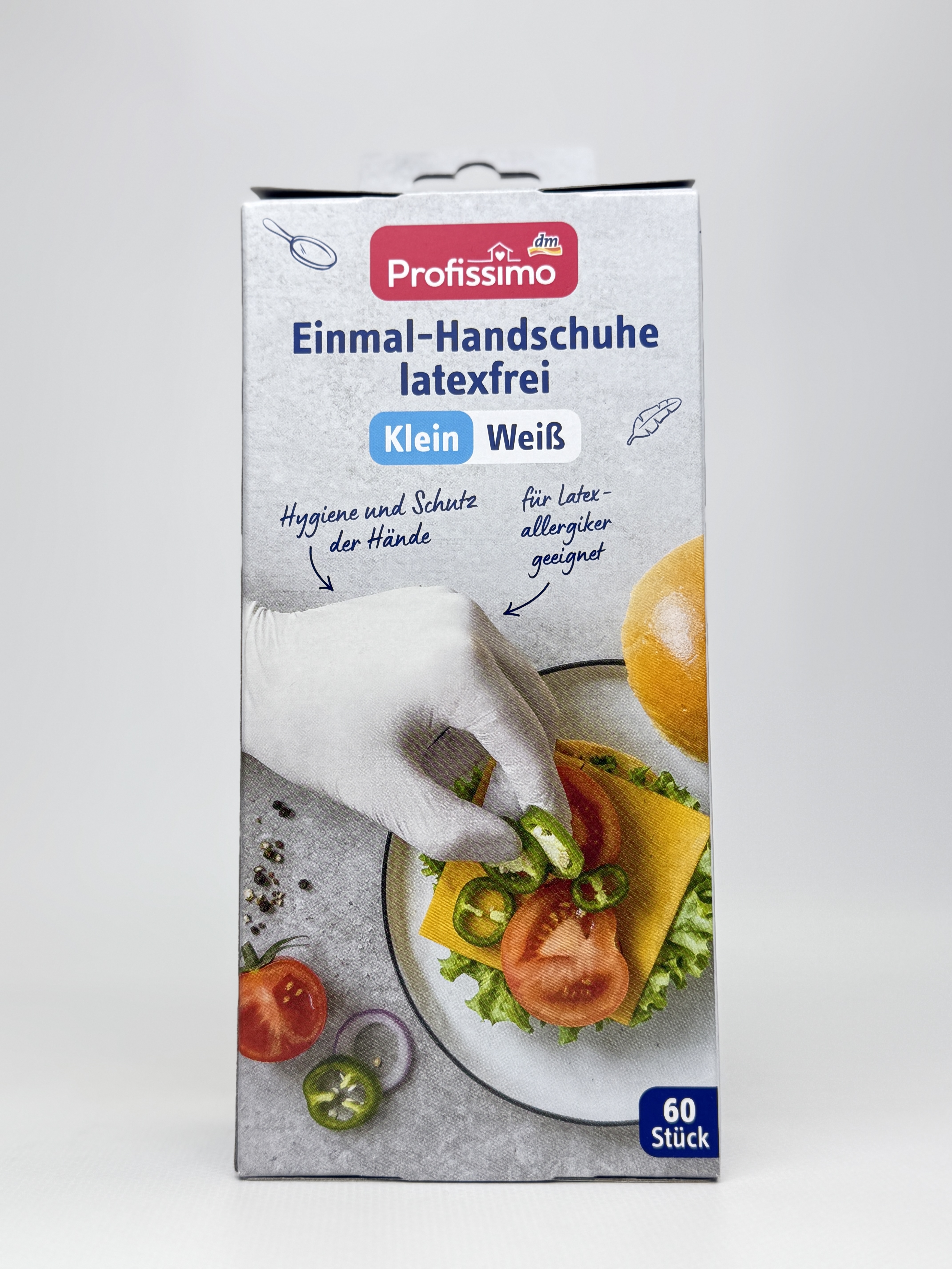 Profissimo Рукавиці Einmal-handschuhe Klein 60шт