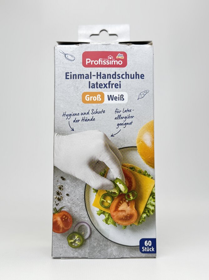 Profissimo Рукавиці Einmal-handschuhe Grob 60шт