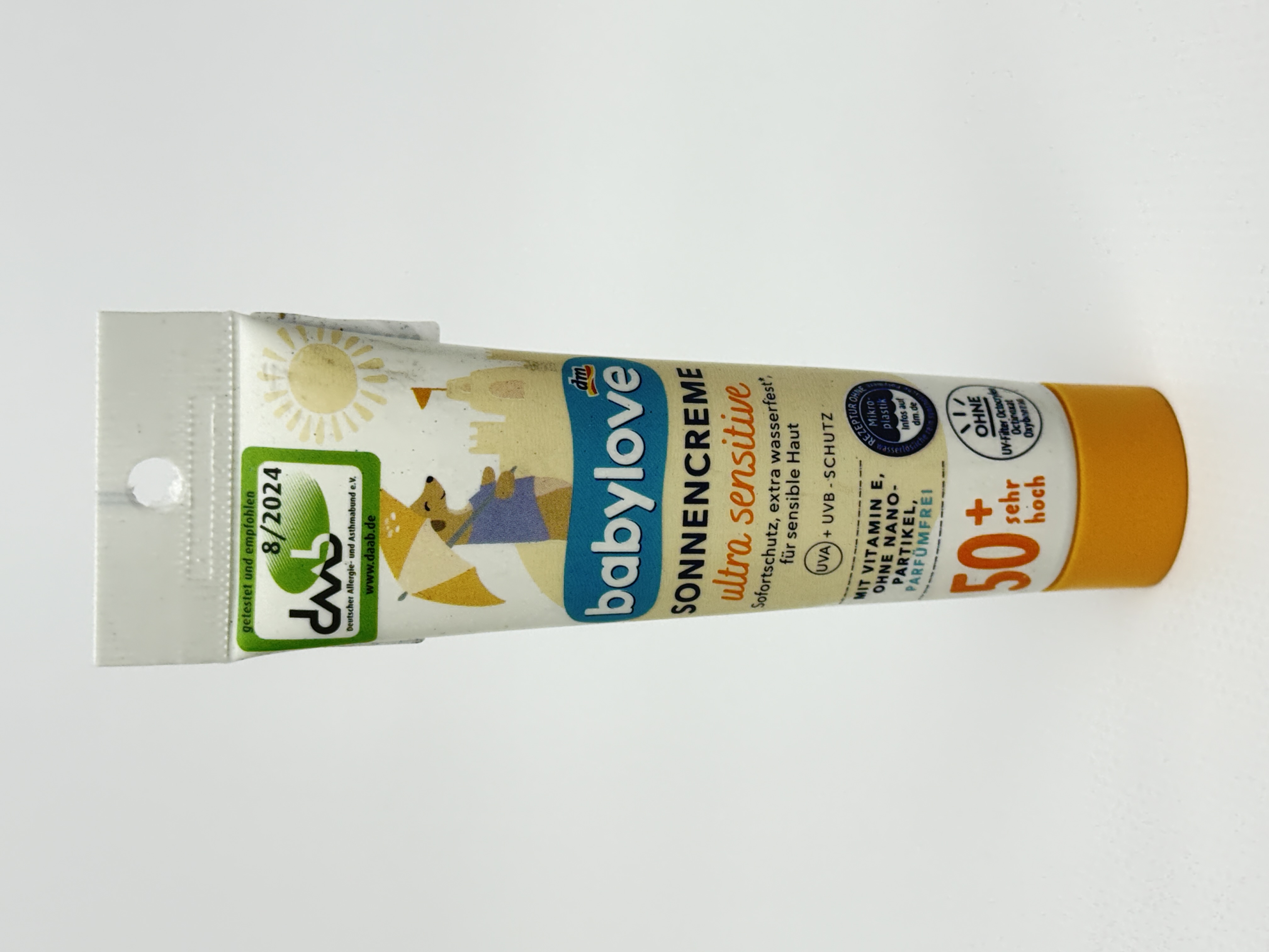 babylove Sonnencreme 50+. 30мл